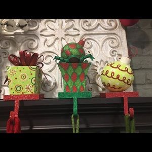 Stocking holders set of three - raz